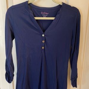 Lilly Pulitzer three-quarter sleeves top